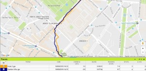 Trace GPS Spartan Ultra Paris