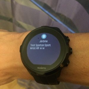 Spartan Sport Wrist HR smart notification
