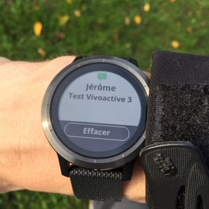 Vivoactive 3 smart notification