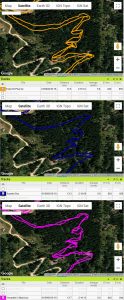 Précision GPS trail Fenix 5X Plus