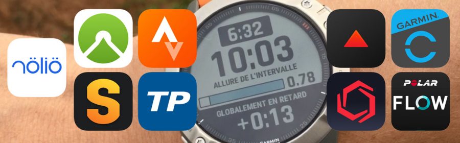 Les applications pour smartwatch de sport - Ma montre connect