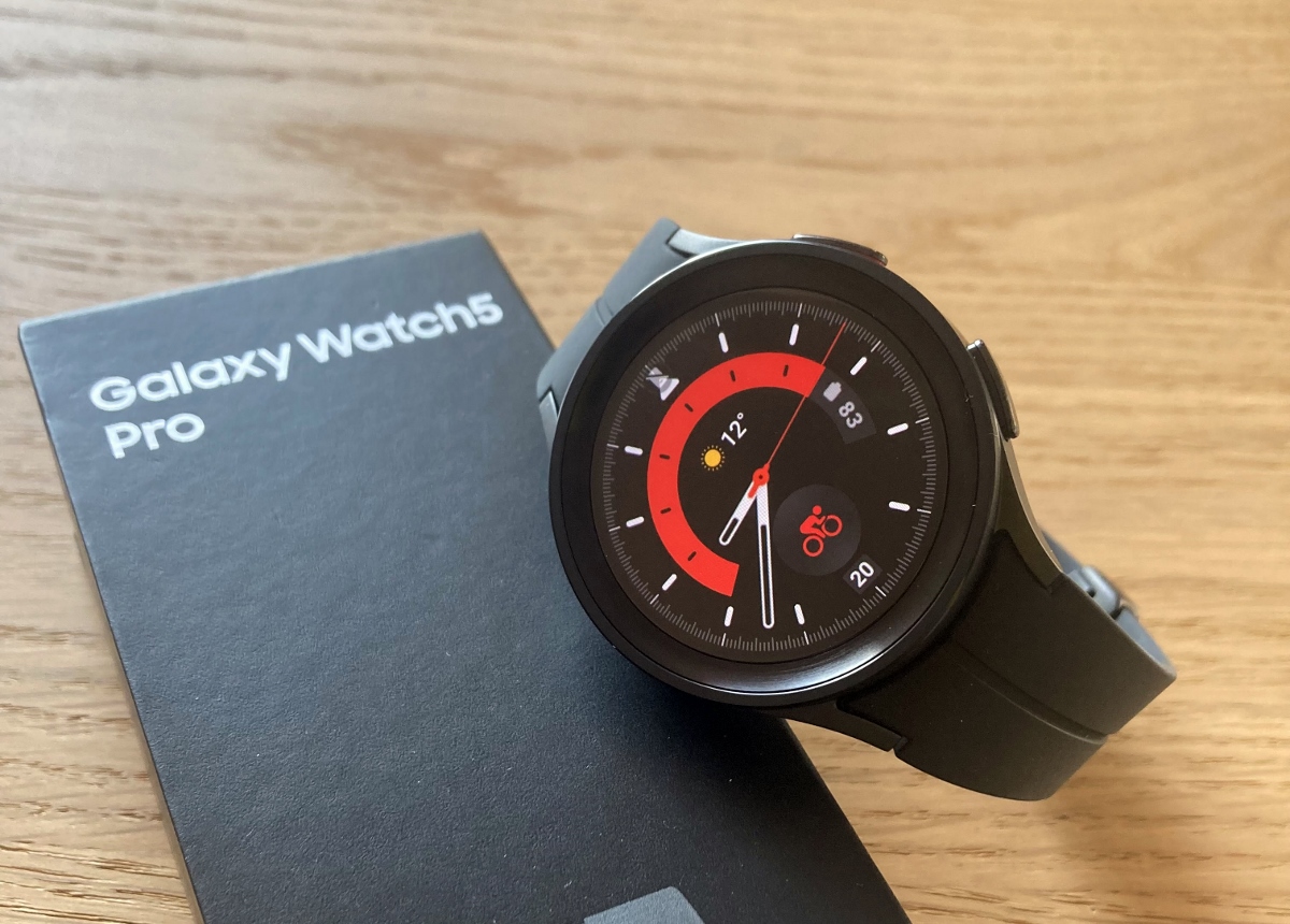 Samsung Galaxy Watch 5 Pro : la montre connectée Android est à -42